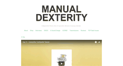 Desktop Screenshot of mandexzine.com
